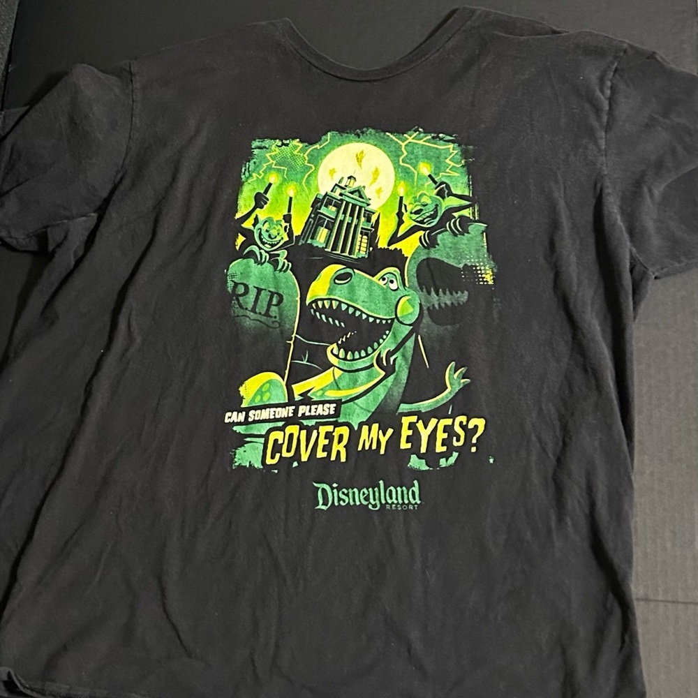 Disney Haunted Mansion Toy Story Rex Disney land t-shirt 2XL